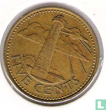 Barbados 5 cents 1986 - Afbeelding 2