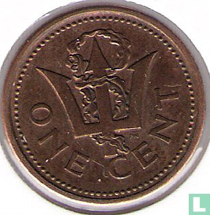 Barbade 1 cent 1992 - Image 2