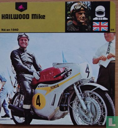 Hailwood Mike Né en 1940  (card motorcycle carte moto)