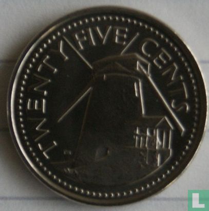 Barbados 25 cents 2009 - Afbeelding 2