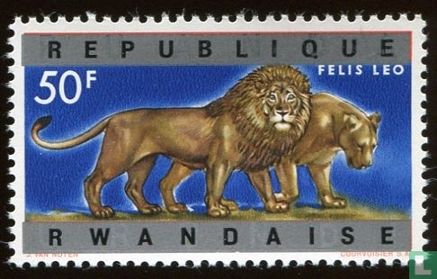 Protected animals with overprint
