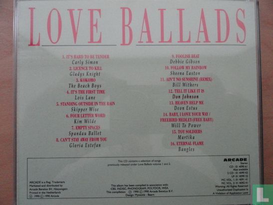 Love ballads - Afbeelding 2