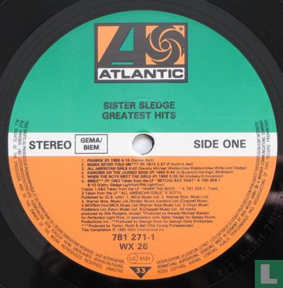 Sister Sledge Greatest hits - Image 3