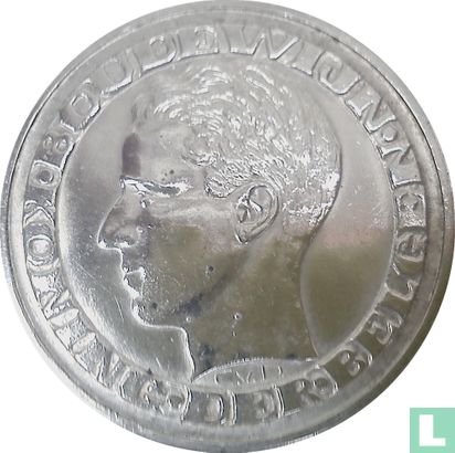 Belgique 50 francs 1958 (NLD - frappe monnaie) "Brussels World Fair" - Image 2