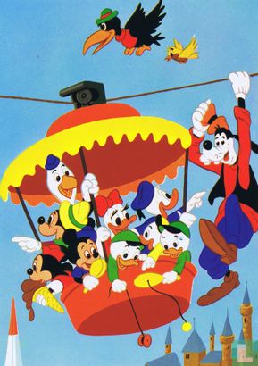 Mickey & friends in kabelbaan