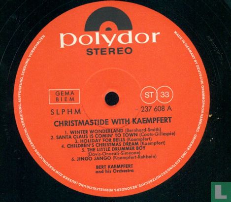 Christmastide with Bert Kaempfert - Bild 3