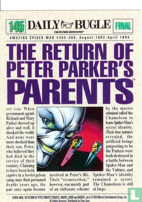 the return of peter parker's parents - Afbeelding 2