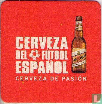 Cerveza del futbol Espanol