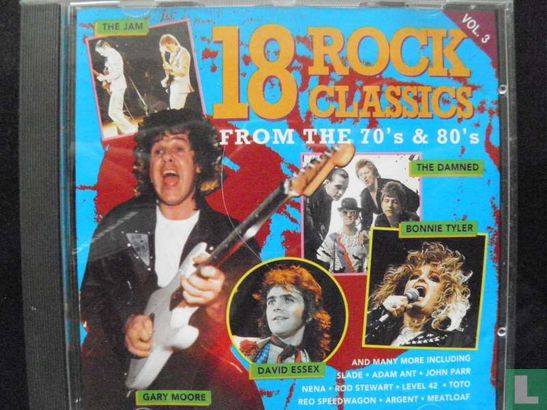 18 Rock classics from the 70's & 80's vol.3 - Bild 1