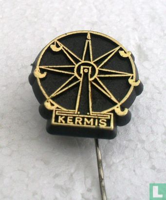 Kermis (grande roue) [or sur noir]