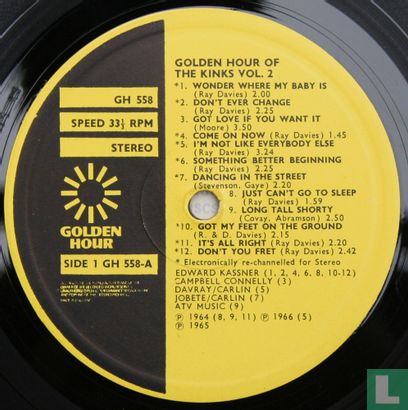 Golden Hour of the Kinks vol. 2 - Image 3
