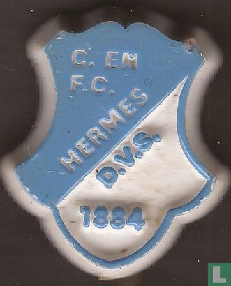 C. en F.C. Hermes D.V.S. 1884 [light blue]