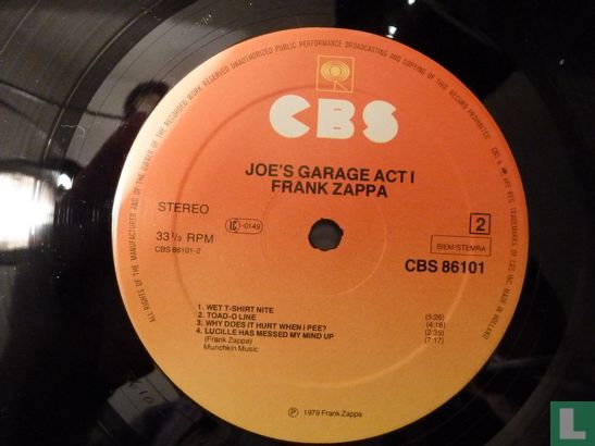 Joe's Garage Act 1 - Image 3