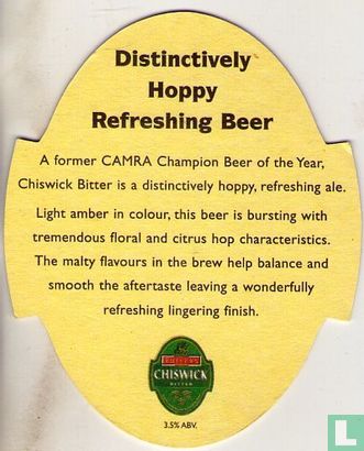 Chiswick Bitter / Distinctively Hoppy Refreshing Beer - Image 2
