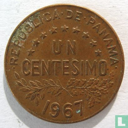 Panama 1 centésimo 1967 - Image 1