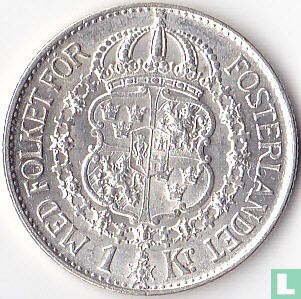 Schweden 1 Krona 1935 - Bild 2