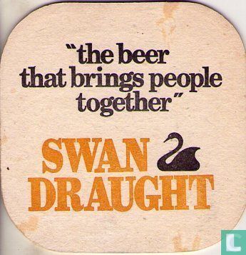Swan Draught / The beer that brings people together  - Afbeelding 2