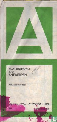 Plattegrond van Antwerpen