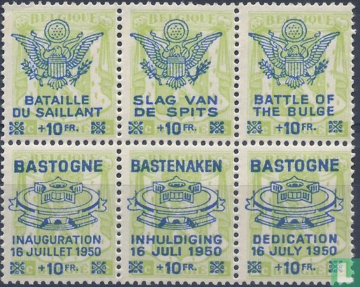 Inhuldiging van het Mardasson gedenkteken van Bastogne