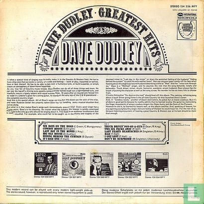 Dave Dudley Greatest Hits - Bild 2