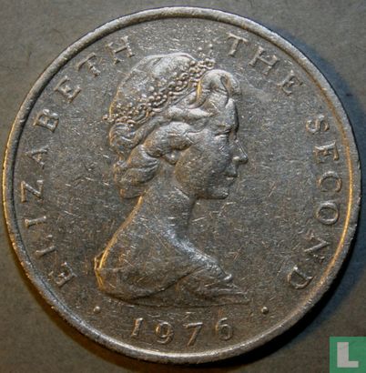 Man 10 pence 1976 (koper-nikkel - PM aan beide zijden) - Afbeelding 1