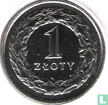 Polen 1 Zloty 2009 - Bild 2