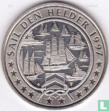 2 Euro Sail Den Helder 1997 "Binnenvaart/Zwanen" - Afbeelding 2