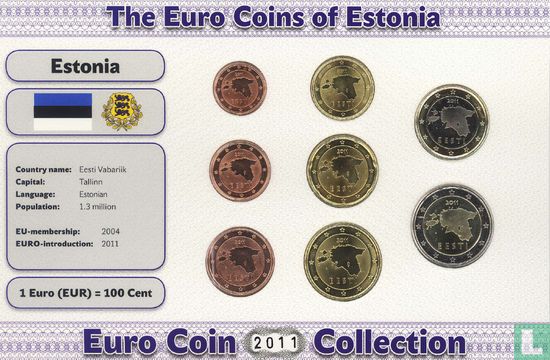 Estland jaarset 2011 (Nederlands Muntenhuis) - Afbeelding 2