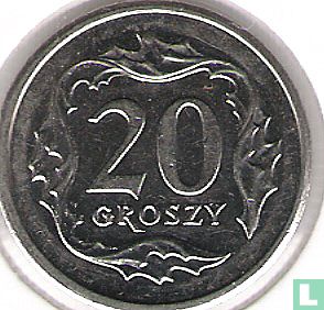 Polen 20 Groszy 2009 - Bild 2