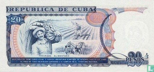 Cuba 20 Pesos  - Afbeelding 2