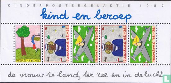 Children's stamps (PM Blok) - Image 1