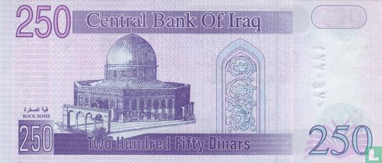 Irak 250 Dinars - Afbeelding 2