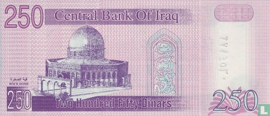 Irak 250 Dinar - Bild 2