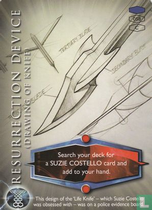 Ressurrection Device (drawing og knife) - Afbeelding 1