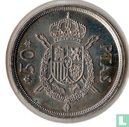 Spain 50 pesetas 1975 (76) - Image 1