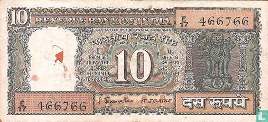 10 India rupees - Image 1