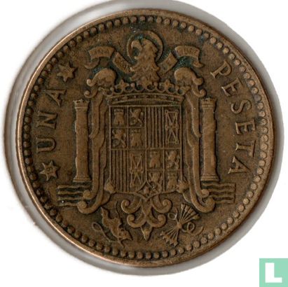 Spain 1 peseta 1947 (1951) - Image 1