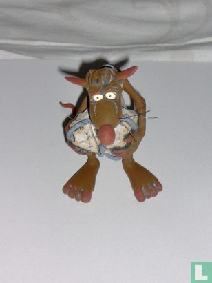 Ptiluc Bild Ratte mit Stein - Bild 1