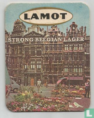 Lamot strong belgian lager / Guild houses, Grand Place, Brussels - Image 1