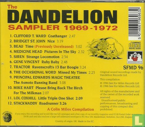 The Dandelion sampler 1969 - 1972 - Afbeelding 2