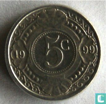 Antilles néerlandaises 5 cent 1999 - Image 1