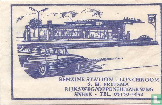 Benzine Station Lunchroom S.H. Fritsma 
