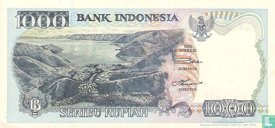 Indonesia 1,000 Rupiah 2000 - Image 1