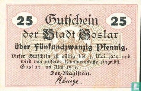 Goslar 25 Pfennig - Afbeelding 1