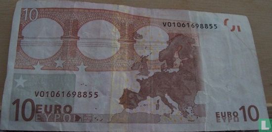 Eurozone 10 Euro V-G-Du - Afbeelding 2
