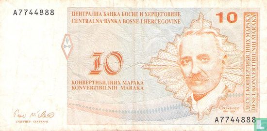 Bosnia and Herzegovina 10 Convertible Maraka ND (1998) - Image 1