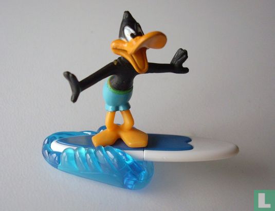 Daffy Duck  op 2-delige surfplank - Afbeelding 1