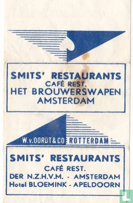 Smits' Restaurants Café Rest. Het Brouwerswapen