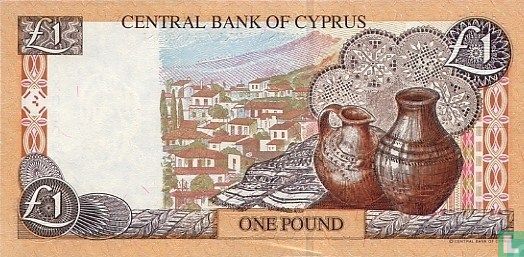 Chypre 1 Pound  - Image 2