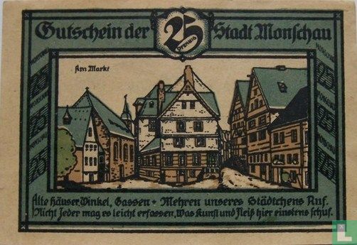 Monschau, Stadt - 25 Pfennig (1) 1921